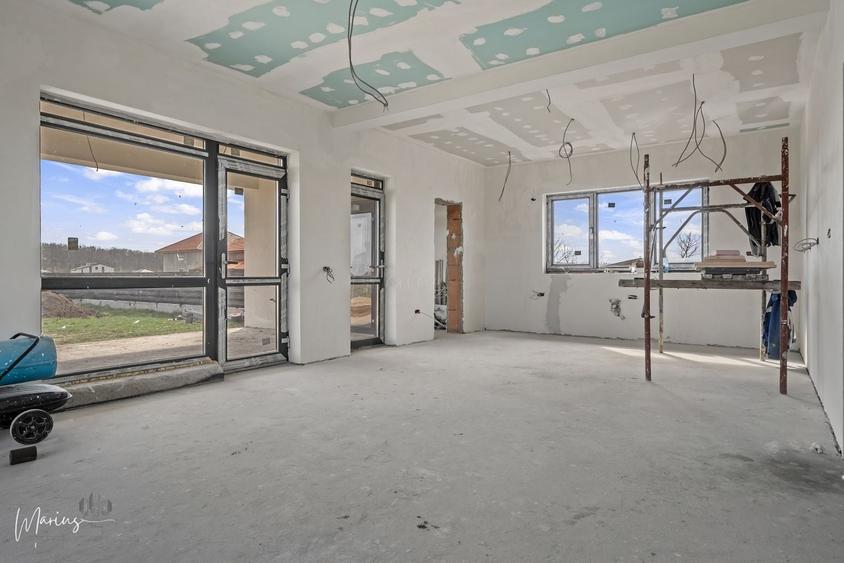 Casă nouă parter, 142 mp utili, teren 750 mp, exterior finalizat, Ghermănești - 6
