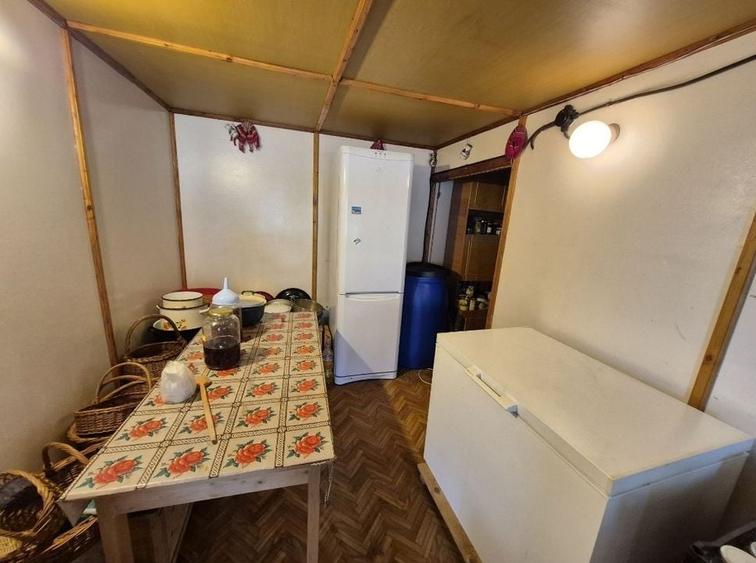 Cabana de lemn cu fundatie 86 mp+ livada pomi fructiferi+teren 847 mp - 8