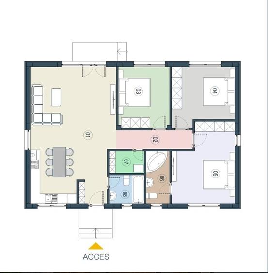 Proprietar - Single 4 camere, 300 mp, complex inchis, asfalt - 3