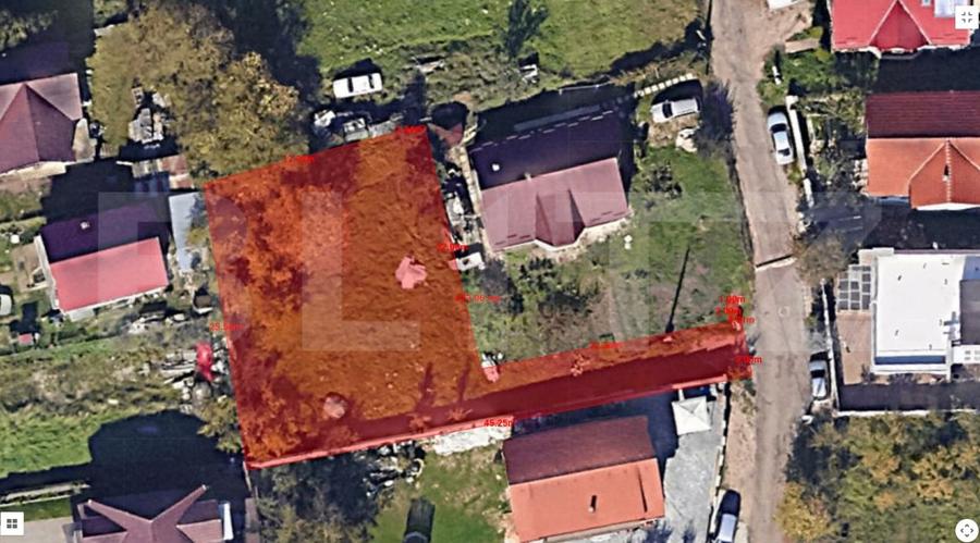 Teren Construcții intravilan de 673 mp, în Dâmbul Rotund