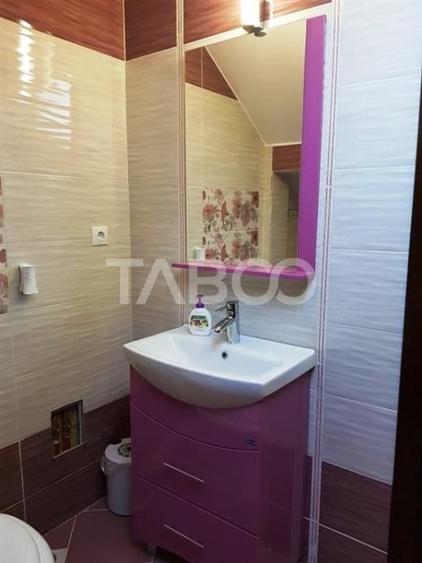 Apartament de inchiriat  56 mpu 2 camere mansarda in vila Selimbar - 8