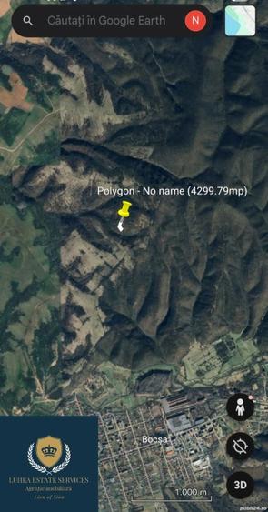 Teren agricol extravilan de 4300 mp, în Ramna