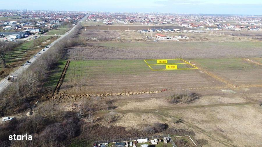 Mosnita Noua - teren pentru constructie 6apartamente - toate utilitati - 1