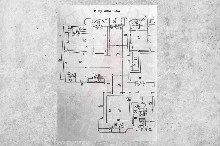 Unirii - Piata Alba Iulia, Rond, Spatiu de birouri, 230 mp - 16