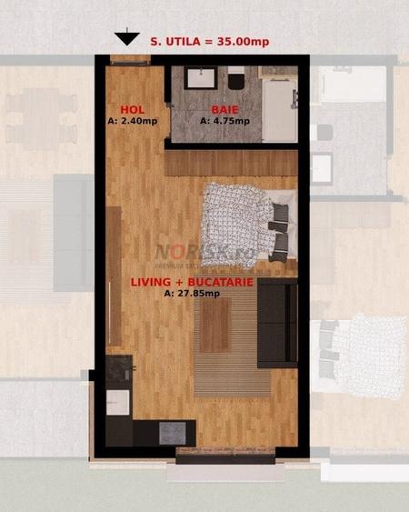 Direct Dezvoltator - Garsoniera moderna in Dobroesti, aproape de Bucuresti - 2