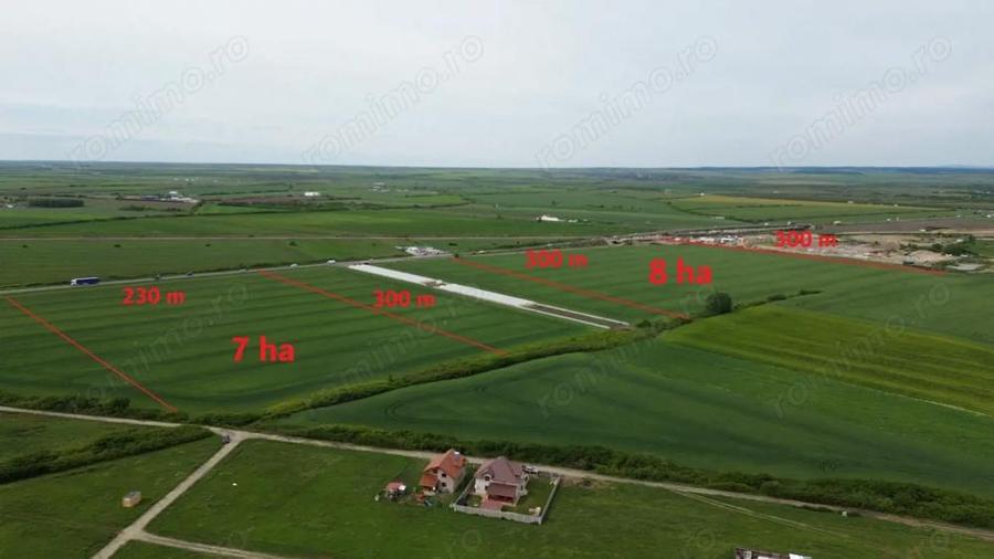 Terenuri de vanzare ie?irea din Remetea Mare spre Autostrada - 2