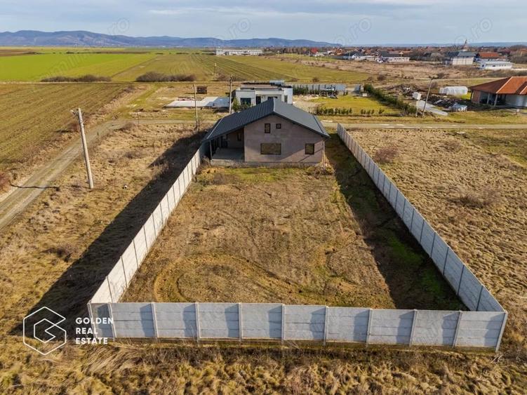 Casa noua pe un nivel, la gri, Mandruloc, comision 0% - 13