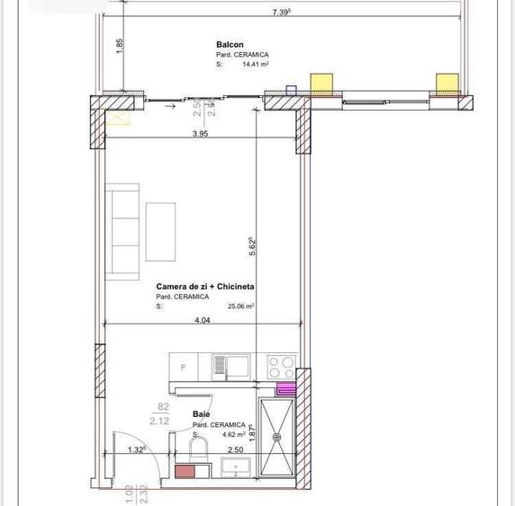 Studio Sea On cu vedere la mare de vanzare TVA inclus - 7
