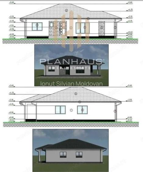 Casa pe parter la ro?u zona Castel Transilvania, teren 3,5 ari posibilitate de mansardare