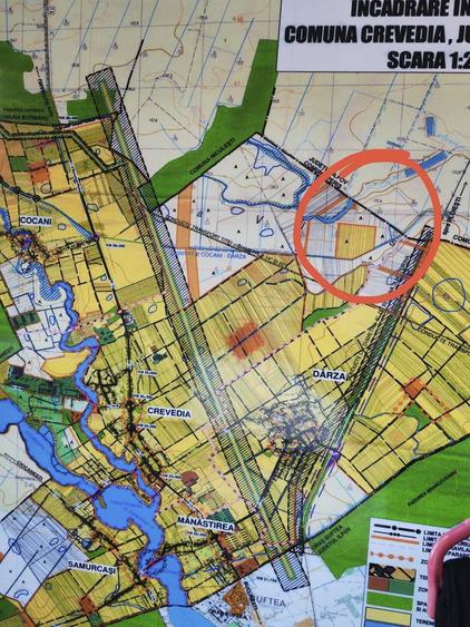Teren extravilan arabil Comuna CREVEDIA judetul Dambovita - 3