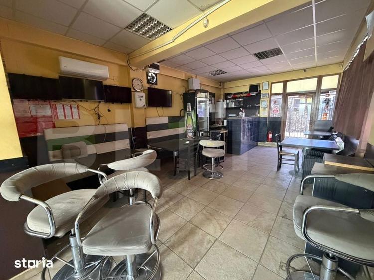 Spatiu comercial cu potential, 50 mp, vad ideal, terasa, zona Cetatii! - 1