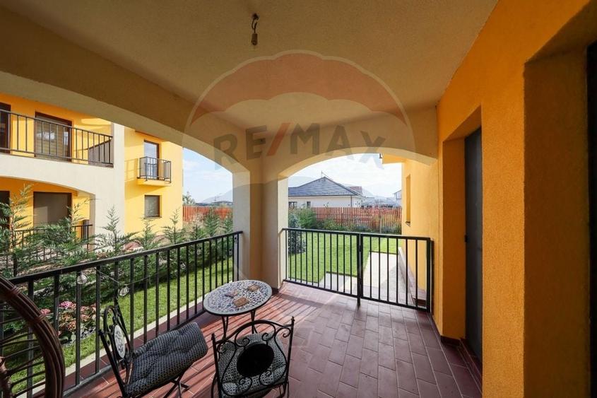 Apartament nou, curte complet mobilat - 20