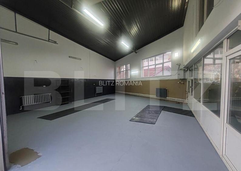 Hala cu 2 canale, 100mp, spatiu birouri, Burdujeni