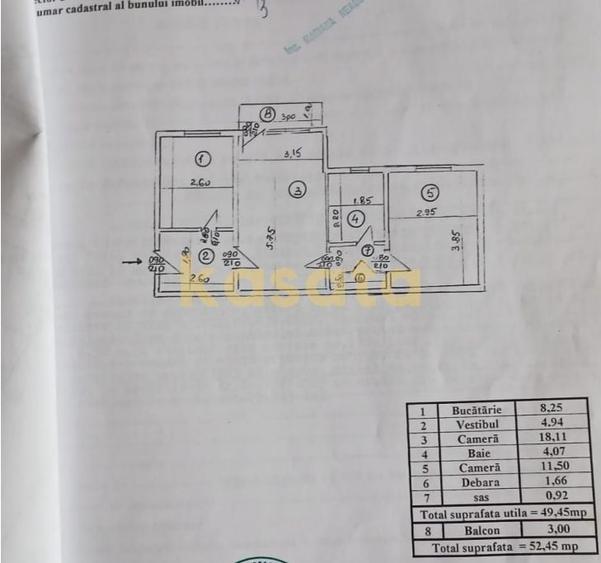 OPORTUNITATE | APARTAMENT 2 CAMERE | IANCULUI | BLOC 1983 - 10