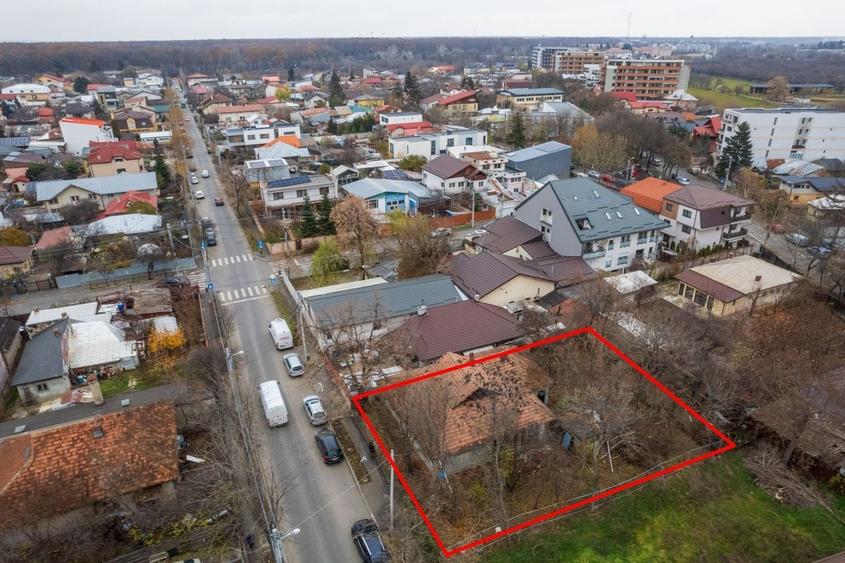 Casa demolabila cu teren 680mp deschidere 20.10ml Sisesti-Vatra Noua - 1