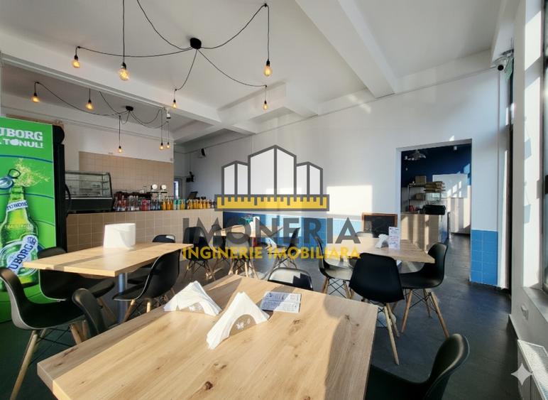 Cafe/pizzerie stradala-dotari full-100m metrou Mihai Bravu-posibilitate terasa - 2