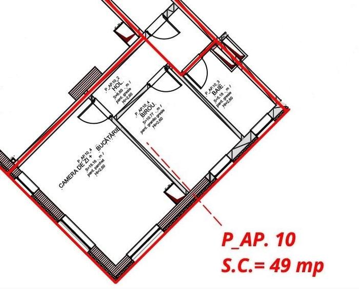 Studio de v&acirc;nzare, 39m? + 6m? balcon, Skyline City! - 13