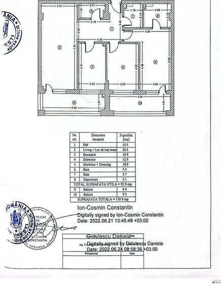 Apartament 3 camere Via Pipera - 18