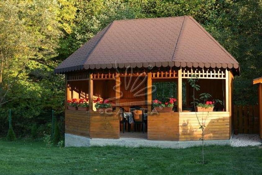 Marginita de apa curgatoare, in idilic areal, rezidential/ pensiune, Moieciu, Br - 18