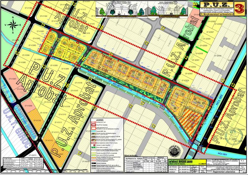 PUZ case si blocuri zona Calea Urseni, 77EURO MP, 134 Apartamente+14 duplexuri - 2