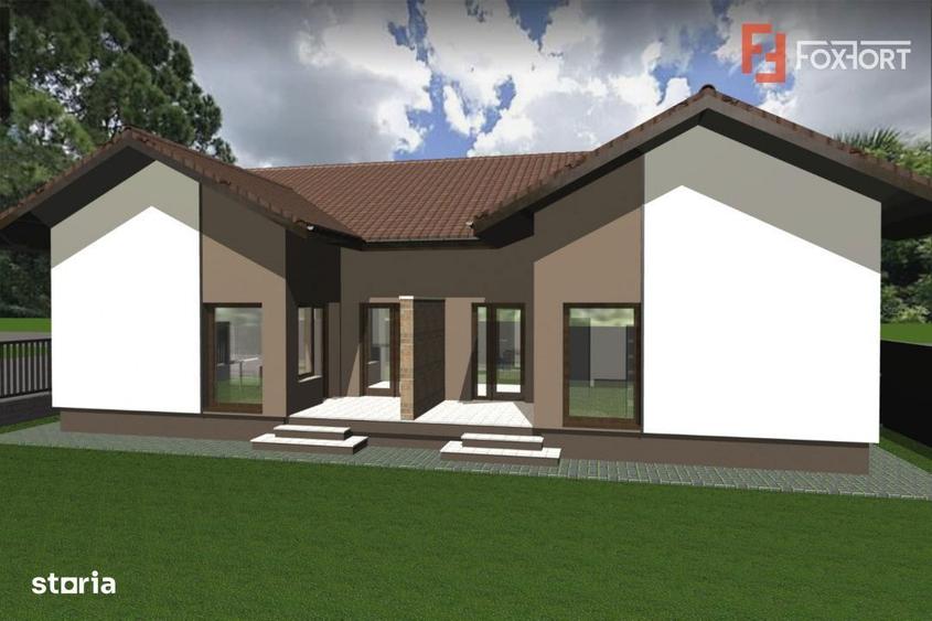 Teren intravilan pretabil constructii, autorizatie + fundatie, Giarmat - 6