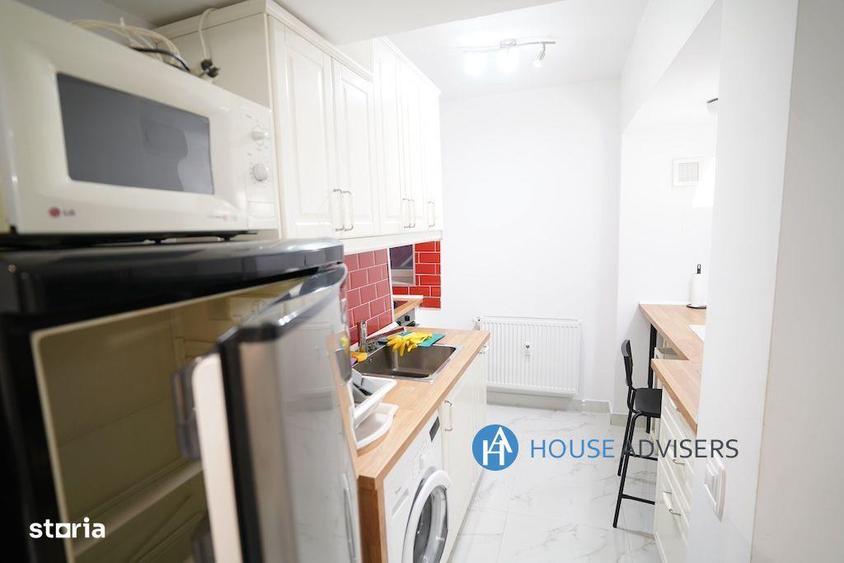 Apartament cu 2 camere, mobilat în Calea Victoriei
