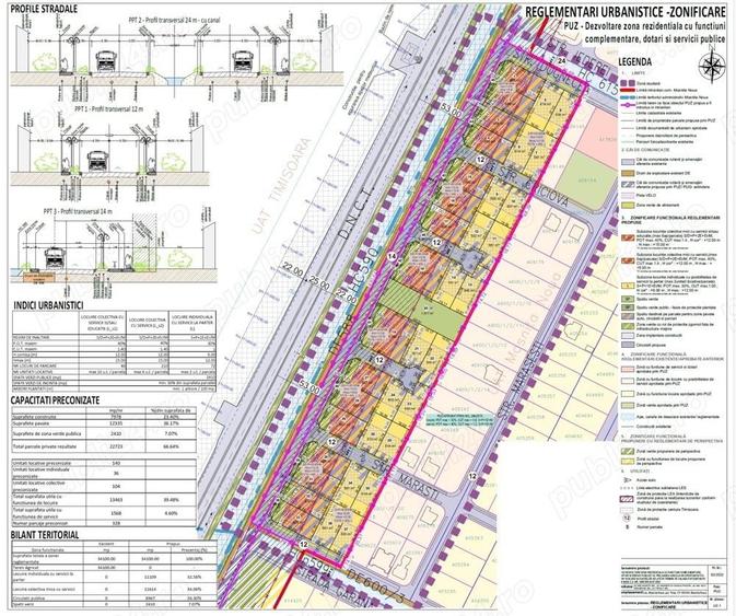 PUZ mixt blocuri si case - 1