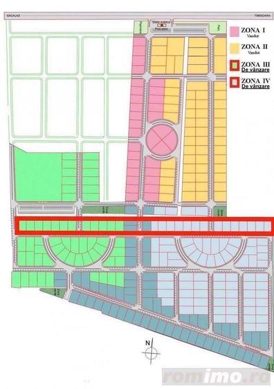 Parcele de vanzare, toate utilita?ile, zona reziden?iala, Sacalaz! - 3