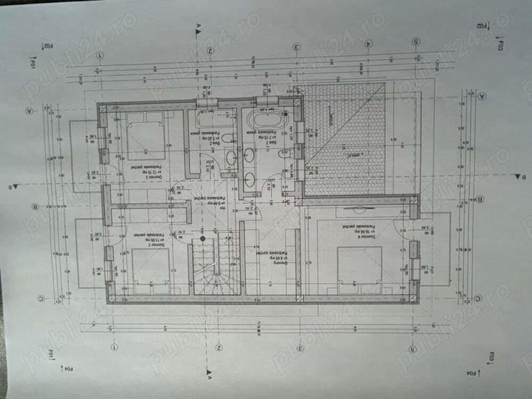 Vand vila noua in Fantanele,Arad, 15 min.centru,cartier nou,P+1, st.310 mp.la gri - 11