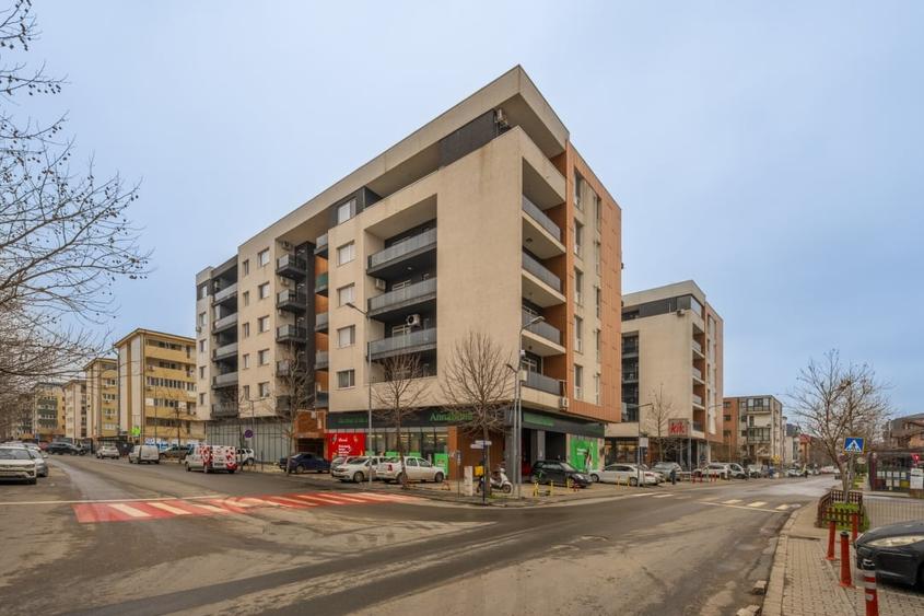 POPESTI LEORDENI – SOLSTITIULUI – GARSONIERĂ 38MP, CENTRALA PROPRIE, PARCARE! - 1