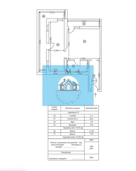Apartament cu terasa si balcon - 10