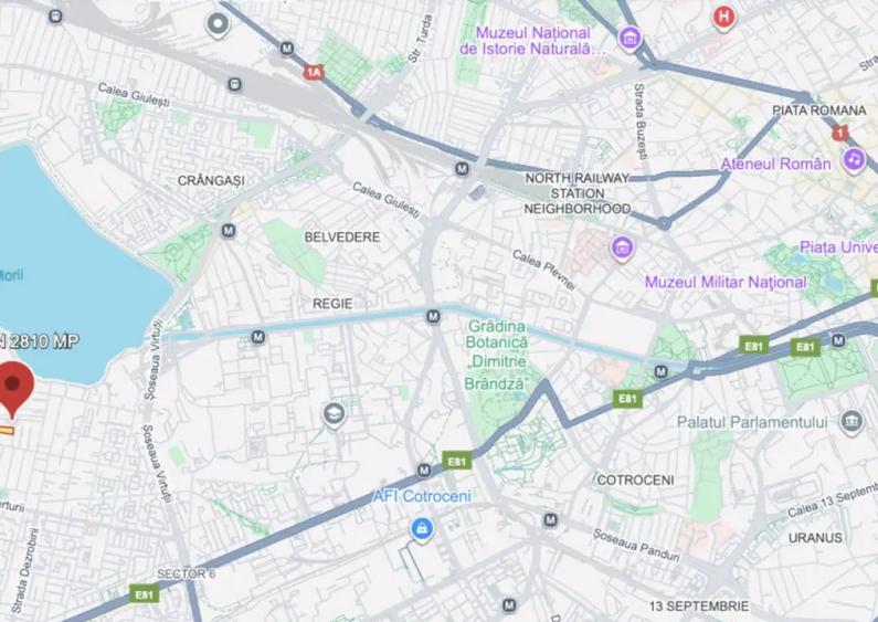 Teren intravilan 2.810 mp - Militari, utilitati , independen - 2