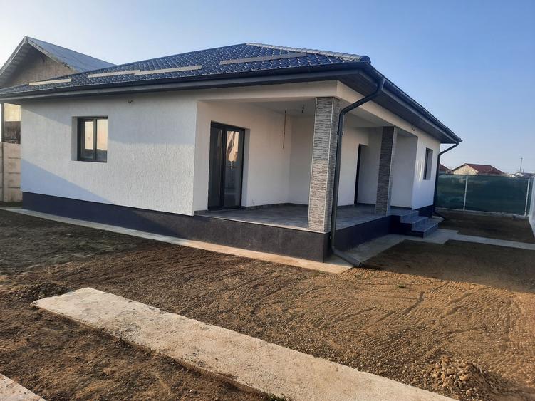 Domnesti-Teghes langa padure / Casa individuala 3 camere, Placa beton - 8