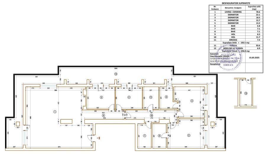 Penthouse Herastrau lux 5 camere , parc, casa inteligenta - 27