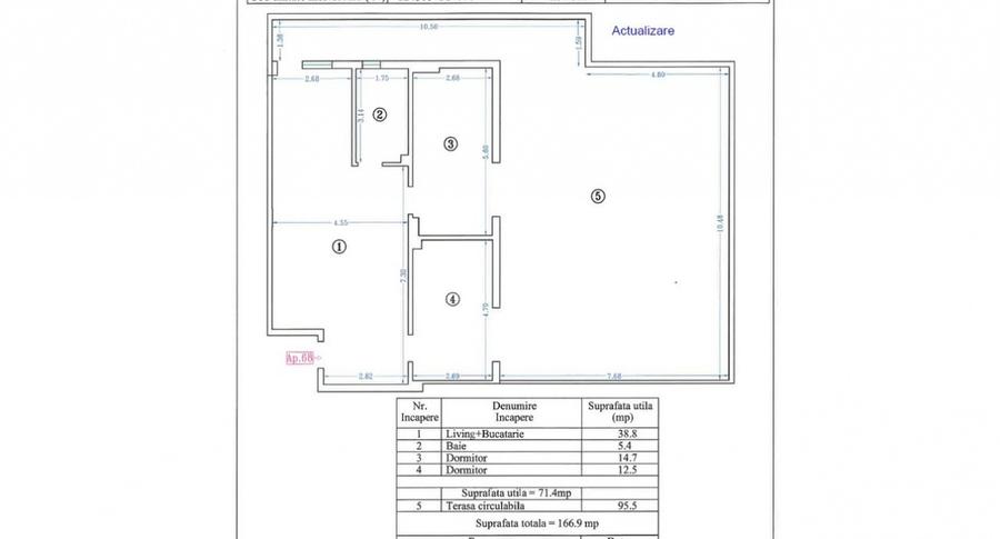 Penthouse cu terasa spectaculoasa, la 200m de plaja - 8