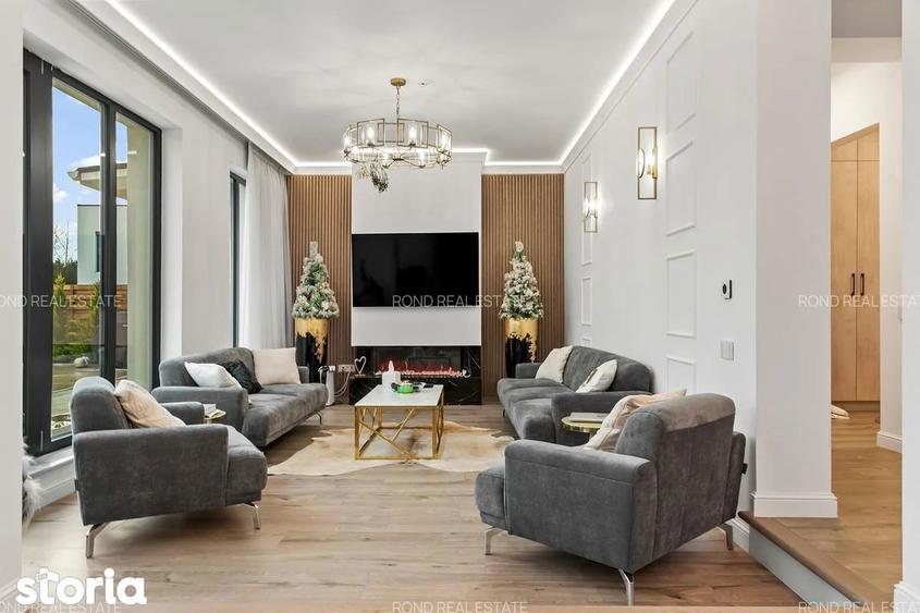 Vila design complet mobilata si utilata, cu piscina in Paradisul Verde - 13