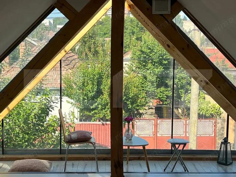 Mansarda de inchiriat 2 camere, 65 mp, ideala pentru locuit sau birou, Budiu - 4