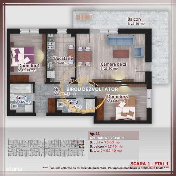 Titan pallady metrou STB Parc Ansamblu modern Pret promo Comision 0% - 8