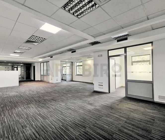 Zero comision, 260-682mp birou mobilat, move-in ready, Romana, 6' metrou - 4