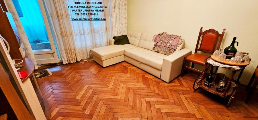 Apartament 3 camere, etaj 1, zona Centrala, ideal pentru locuit sau firma - 1