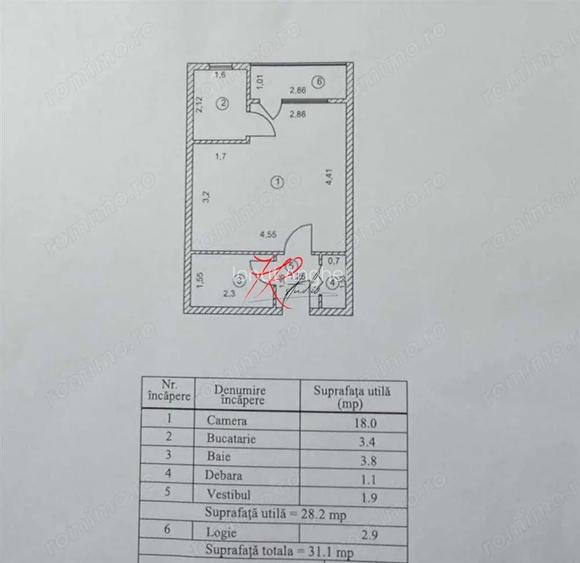 Vanzare Garsoniera decomandata sector 3