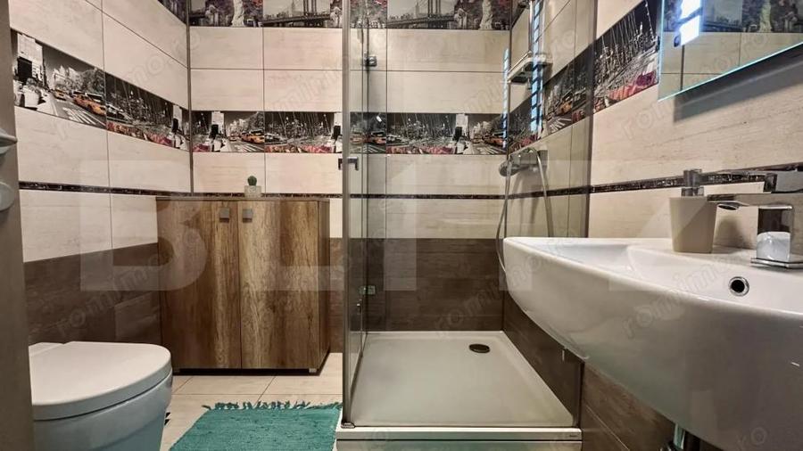 Bloc nou, 3 camere, 2 bai, terasa 23 mp, mobilat ?i utilat - 6