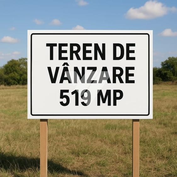 Teren intravilan 519 mp de vanzare in Rasinari Sibiu - 1