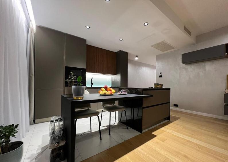 3 camere LUX mobilat/utilat ONE HERASTRAU TOWERS etaj 5 vedere libera