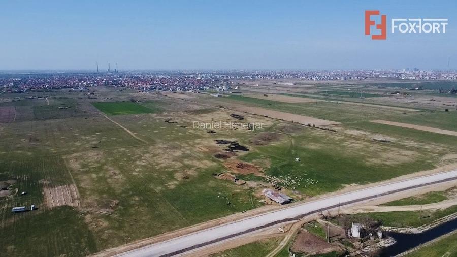 COMISION 0% Teren Extravilan Giroc, 15.000 mp, Front Stradal 47ml