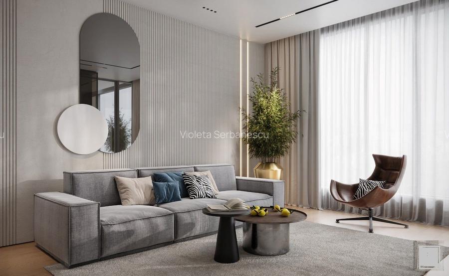 Inchiriere 3 camere renovat LUX | Creatie designer | ONE HERASTRAU PLAZA