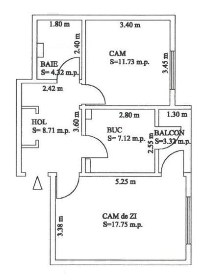 Apartament 2 camere zona Tomis Nord