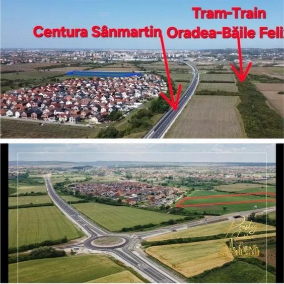 Parcele de teren intravilan de vanzare in Cart. Lotus ,Sanmartin-Bihor - 1