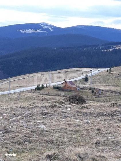 De vanzare teren extravilan 3854 mp acces auto Paltinis Sibiu - 3
