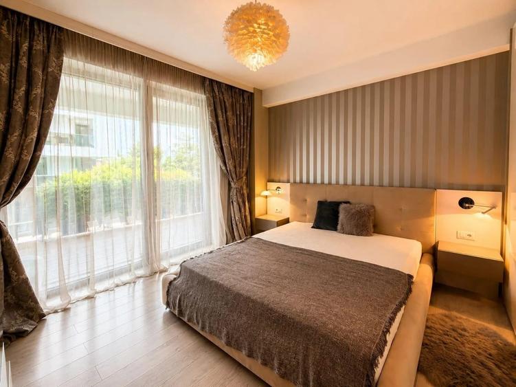 Apartament cu 3 camere nedecomandat, mobilat în Pipera